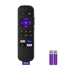 Roku Remote - TV Replacement Remote Compatible with Roku TV Models ONLY: Infrared Home Theater Accessory